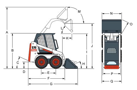 how high can skid steer lift|dimensions of a skid steer.